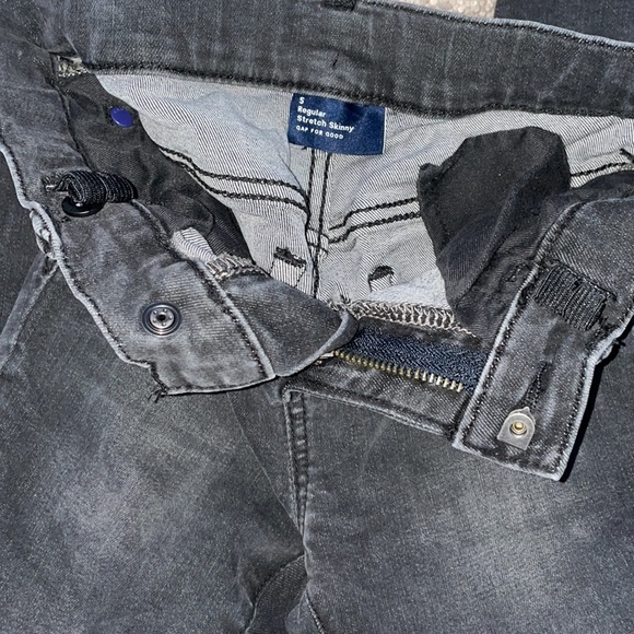 Gap Jeans Stretch Skinny blackish Gray - Picture 6 of 6